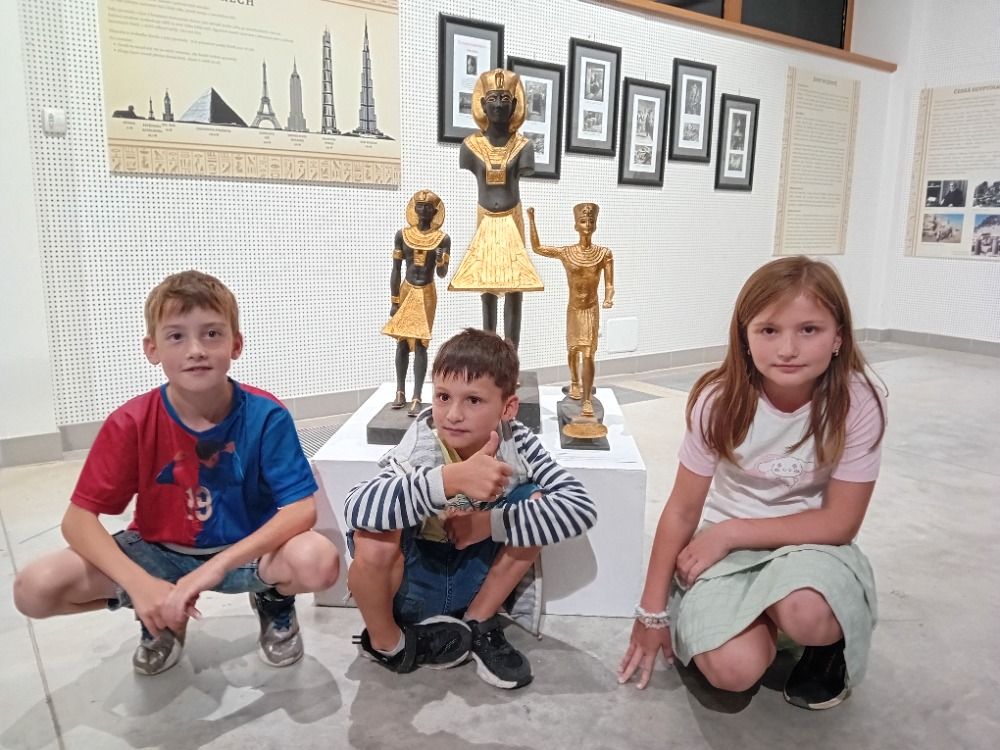 Návštěva výstavy Egypt – Dar Nilu