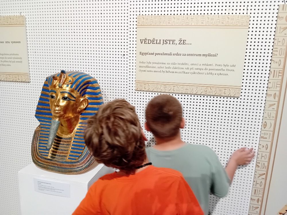 Návštěva výstavy Egypt – Dar Nilu