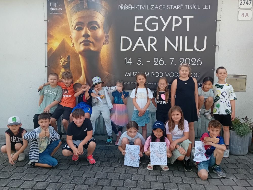 Návštěva výstavy Egypt – Dar Nilu